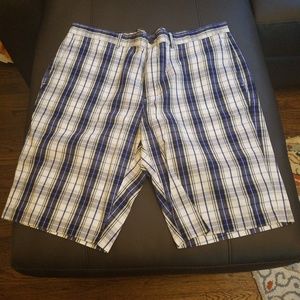 Michael Kors Blue and White Shorts
